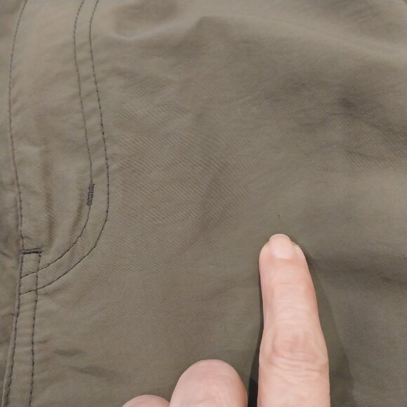 REI Convertible Pants Shorts Mens XL Green Zip Off Nylon Cargo Hiking W35 L31 - Picture 9 of 15